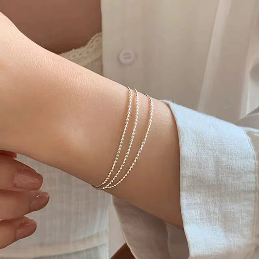 Multi-layer Bead Bracelet Womens Style