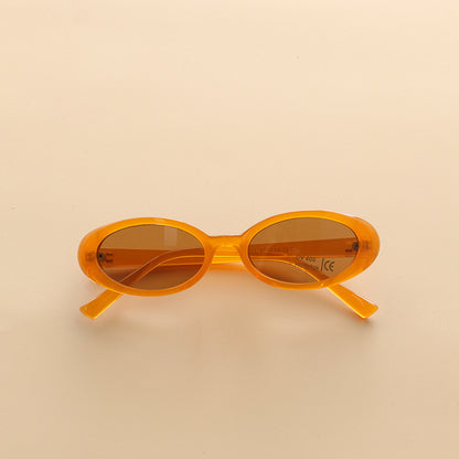 Sunshade Sunglasses Anti-UV Kids Retro Concave Shape
