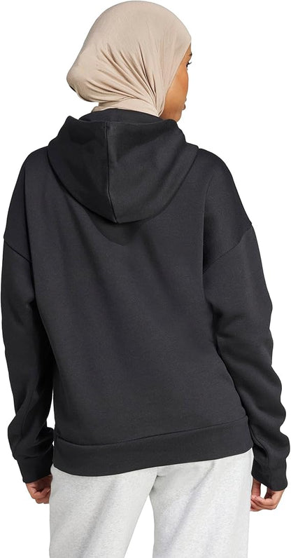 adidas Women's ESSENTIALS LINEAR FLEECE HOODIE