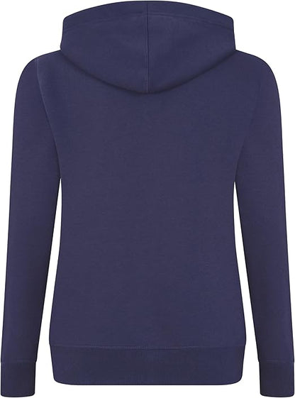 Blu Apparel Womens Zip Hoodies Extra Warm women's Zipped Hoodie Ladies