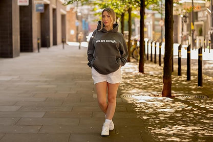 Dear Person Behind Me Hoodie You Are Enough Graphic Sweatshirts for Women
