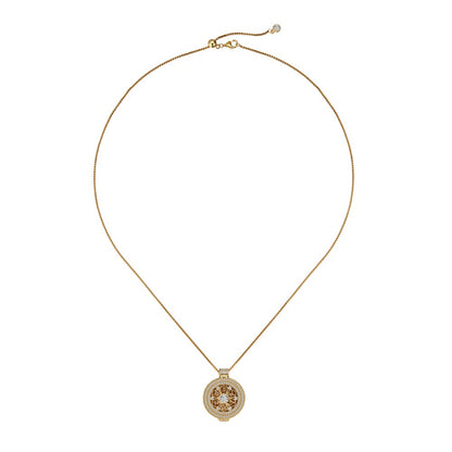 Heavy Industry Ancient Chinese Compass Necklace
