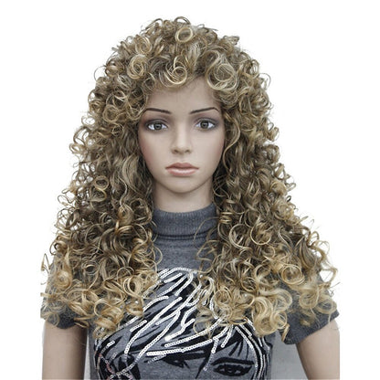 African Wigs With Small Curly Hair Women