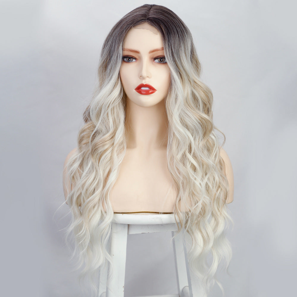 European And American Style Wig Women's Front Lace Wig