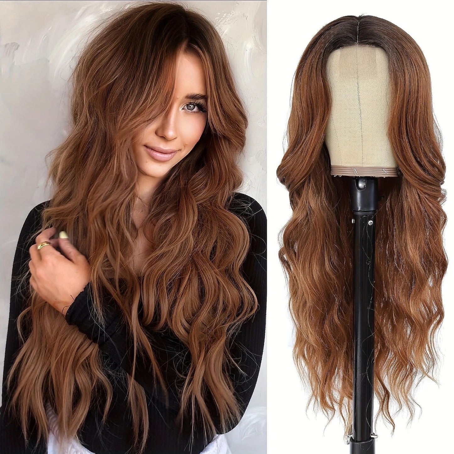 European And American Style Wig Women's Front Lace Wig